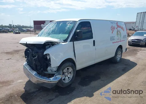 2013 GMC Savana 1500 Work Van from USA, damaged, VIN 1GTS8AF48D1117861